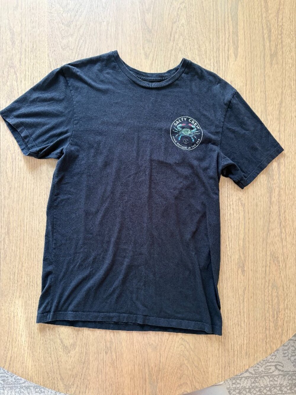 Black Salty Crew Blue Crabber Premium t-shirt